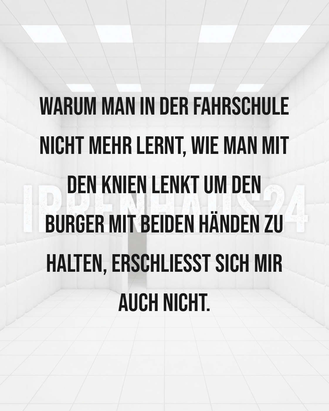 DIE VERGESSENE FAHRSCHULKUNST