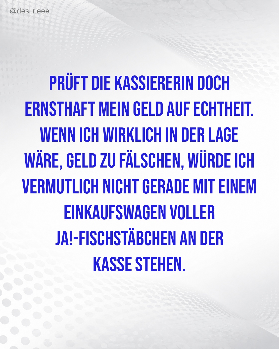 EINKAUFSWAGEN VOLLER FISCHSTÄBCHEN