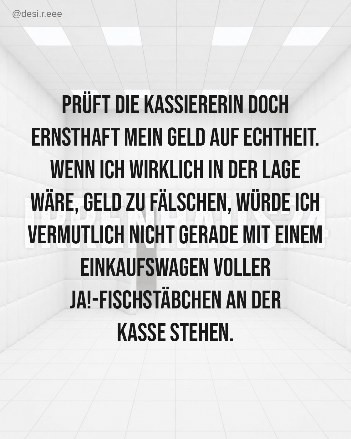 EINKAUFSWAGEN VOLLER FISCHSTÄBCHEN