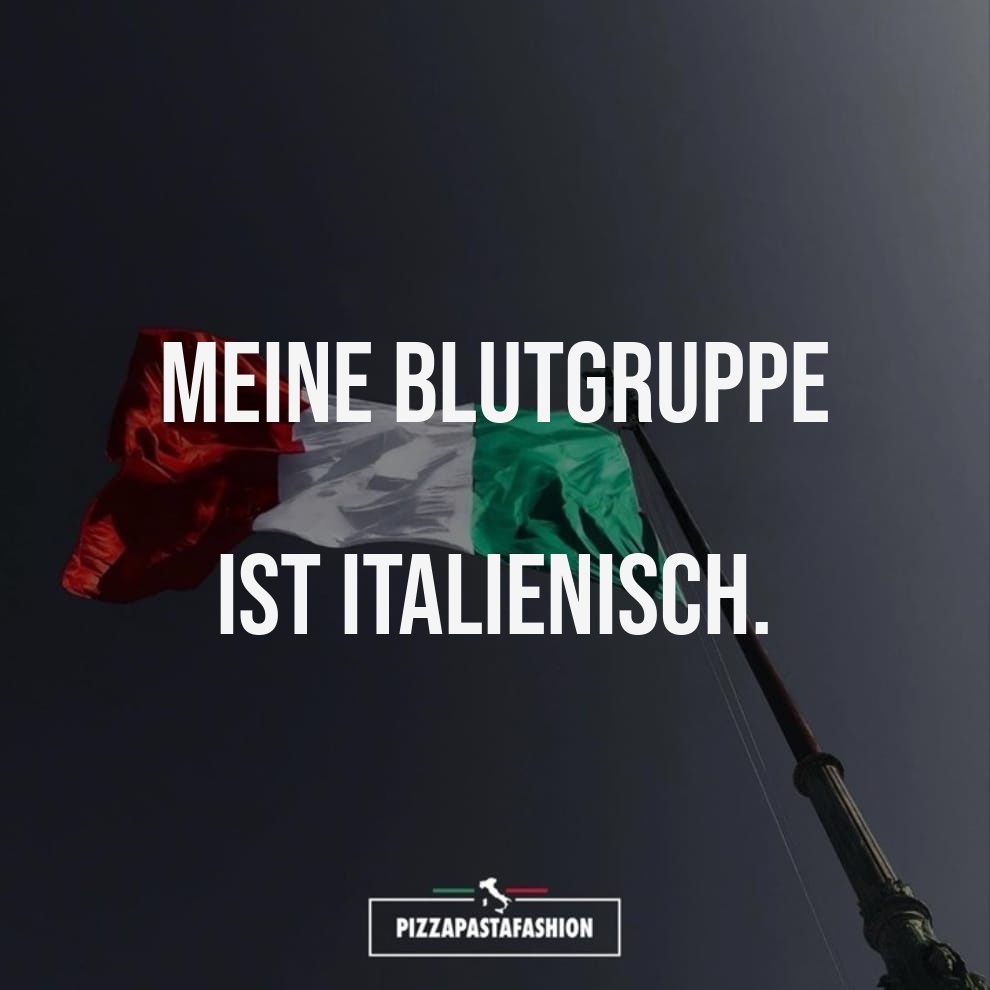 ITALIENISCHE BLUTGRUPPE FÜR GENIESSENDE