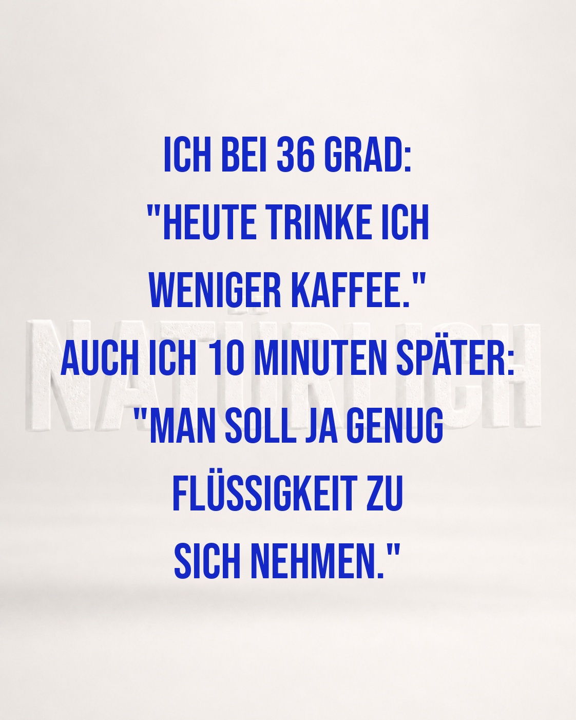 KAFFEE BEI 36 GRAD: EIN MUSS?