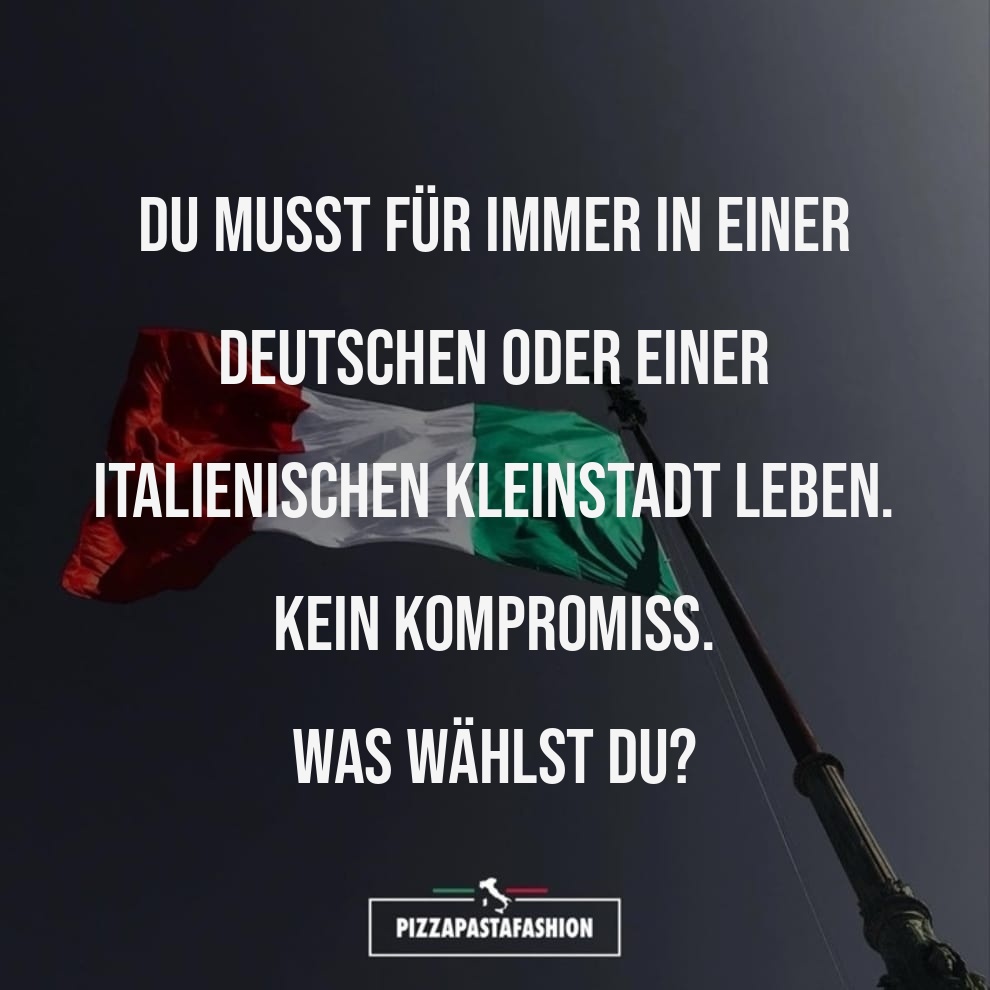 LEBEN IN KLEINSTÄDTEN: DEUTSCHLAND ODER ITALIEN?
