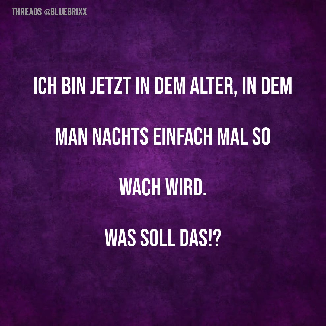 WENN SCHLAFGEWOHNHEITEN SICH ÄNDERN