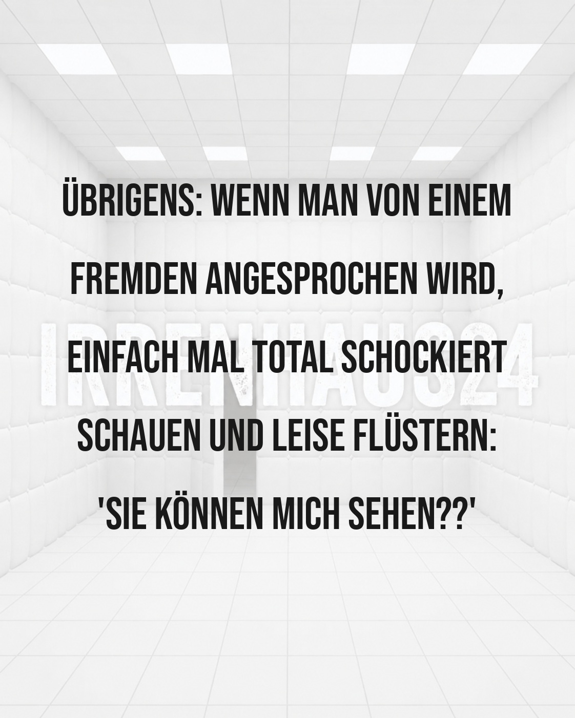 WIE MAN FREMDE IRRITIEREN KANN