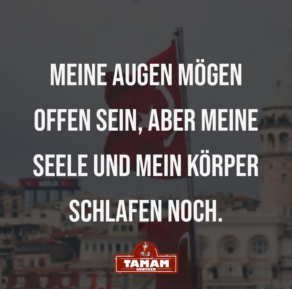 AUGEN OFFEN, SEELE SCHLÄFT NOCH
