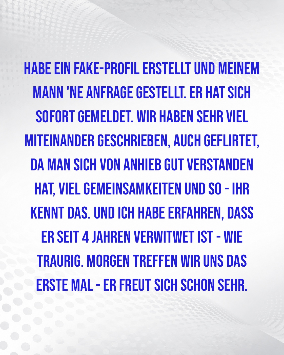 DIE WAHRHEIT ÜBER DEN EHEMANN