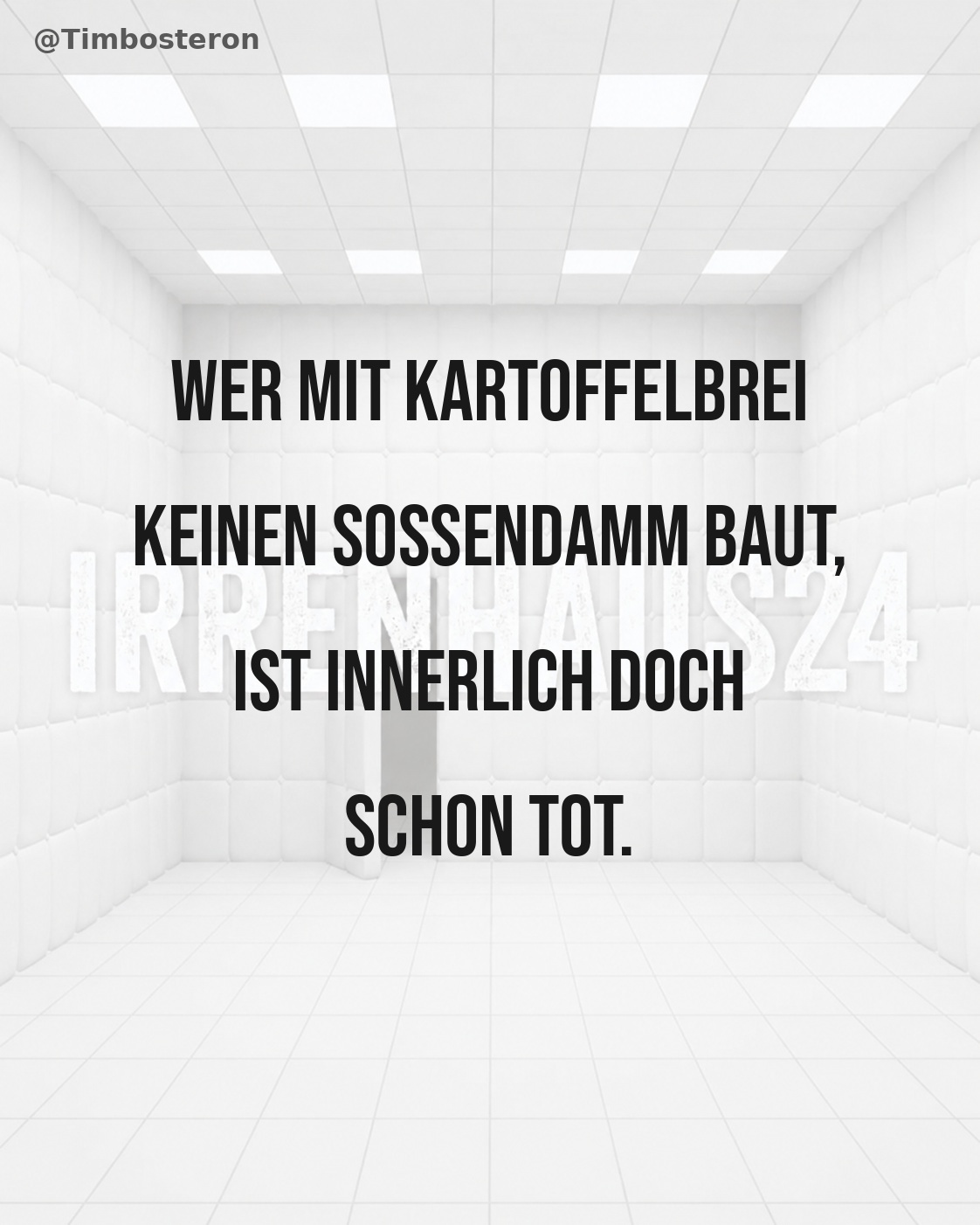 KARTOFFELBREI UND DIE KUNST DES SOSSENDAMMS