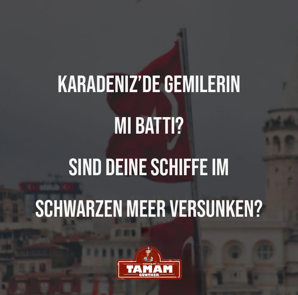 SCHIFFE IM SCHWARZEN MEER VERSUNKEN?