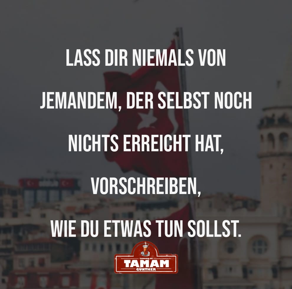 SELBSTBESTIMMUNG STATT RAT VON VERSAGERN